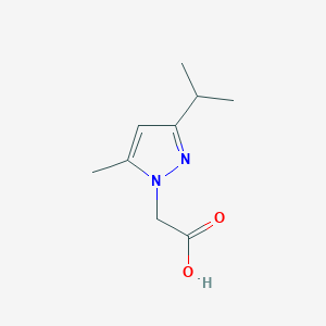 2-(3-Isopropyl-5-methyl-1H-pyrazol-1-yl)acetic acid