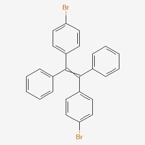 molecular formula C26H18Br2 B8724351 1,2-Di(4-bromophenyl)-1,2-diphenylethylene 