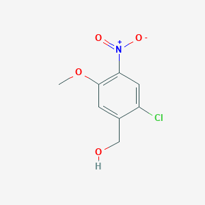 (2-Chloro-5-methoxy-4-nitrophenyl)methanol
