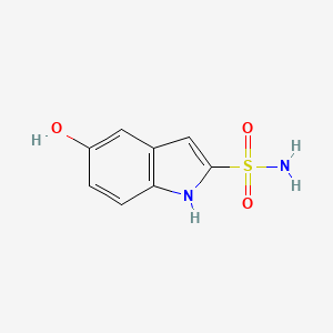 5-Hydroxy-1H-indole-2-sulfonamide