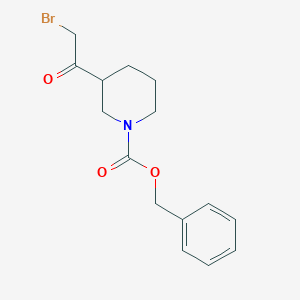 Benzyl 3-(2-bromoacetyl)piperidine-1-carboxylate