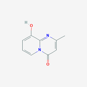 molecular formula C9H8N2O2 B8725125 9-Hydroxy-2-methylpyrido[1,2-a]pyrimidin-4-one 