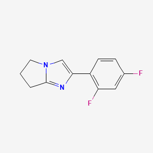 2-(2,4-difluorophenyl)-6,7-dihydro-5H-pyrrolo[1,2-a]imidazole