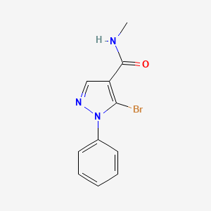 5-Bromo-N-methyl-1-phenyl-1H-pyrazole-4-carboxamide