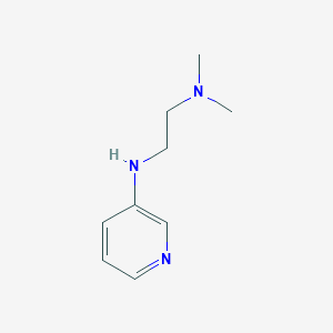 molecular formula C9H15N3 B8725253 3-(2-Dimethylaminoethylamino)pyridine 