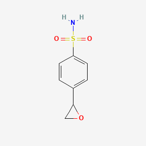 B8725273 4-(Oxiran-2-yl)benzene-1-sulfonamide CAS No. 566949-16-4