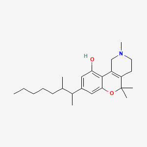 2H-[1]Benzopyrano[4,3-c]pyridin-10-ol,8-(1,2-dimethylheptyl)-1,3,4,5-tetrahydro-2,5,5-trimethyl-