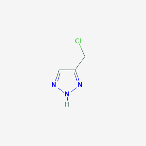 molecular formula C3H4ClN3 B8725347 5-(chloromethyl)-1H-1,2,3-triazole 