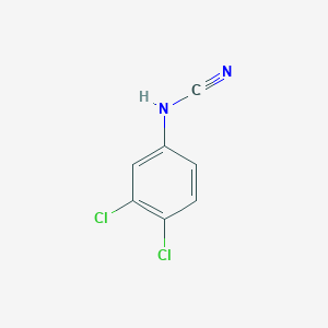 molecular formula C7H4Cl2N2 B8725523 3,4-Dichlorophenylcyanamide CAS No. 18995-48-7