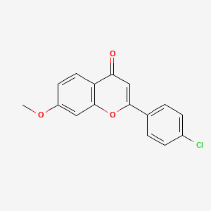 2-(4-Chlorophenyl)-7-methoxy-4H-chromen-4-one