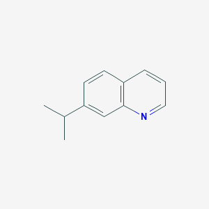 molecular formula C12H13N B8725615 7-Isopropylquinoline CAS No. 74525-47-6