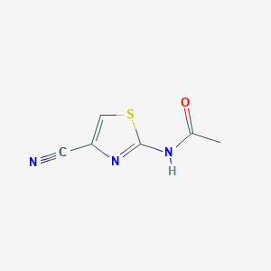2-Acetylamino-4-cyanothiazole