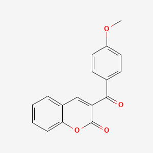 3-(4-methoxybenzoyl)-2H-chromen-2-one