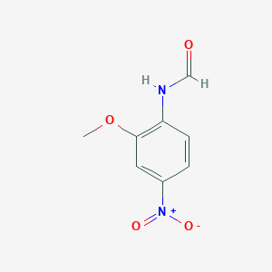 N-(2-methoxy-4-nitrophenyl)formamide