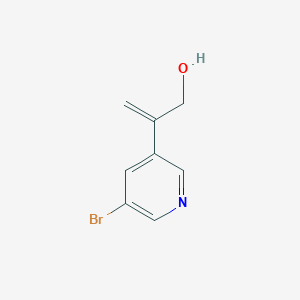 2-(5-Bromopyridin-3-yl)prop-2-en-1-ol