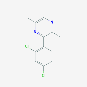 3-(2,4-Dichlorophenyl)-2,5-dimethylpyrazine