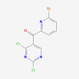 (6-Bromo-pyridin-2-yl)-(2,4-dichloro-pyrimidin-5-yl)-methanone