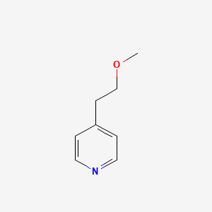 molecular formula C8H11NO B8725913 4-(2-Methoxyethyl)pyridine CAS No. 70289-28-0