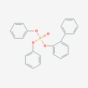 molecular formula C24H19O4P B087260 2-联苯基二苯酚磷酸酯 CAS No. 132-29-6