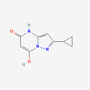 2-cyclopropyl-7-hydroxypyrazolo[1,5-a]pyrimidin-5(4H)-one