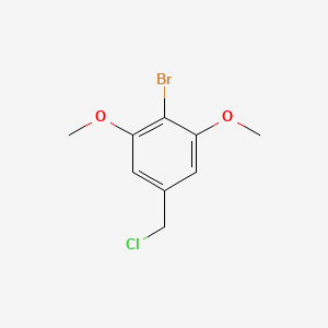 2-Bromo-5-(chloromethyl)-1,3-dimethoxybenzene