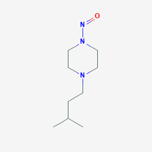 1-(3-Methylbutyl)-4-nitrosopiperazine