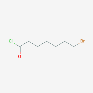 molecular formula C7H12BrClO B8726248 7-bromoheptanoyl Chloride 