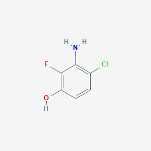 3-Amino-4-chloro-2-fluorophenol