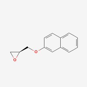 molecular formula C13H12O2 B8726275 (2s)-2-[(Naphthalen-2-yloxy)methyl]oxirane 