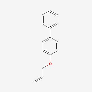 molecular formula C15H14O B8726416 4-Allyloxybiphenyl CAS No. 20281-44-1