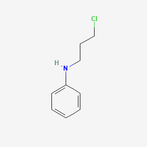 molecular formula C9H12ClN B8726428 N-(3-Chloropropyl)aniline CAS No. 55467-95-3