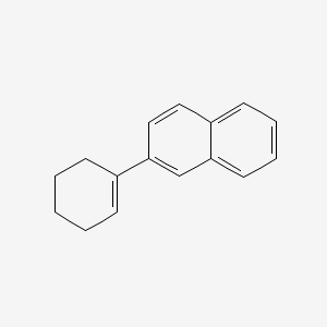 B8726575 Naphthalene, 2-(1-cyclohexen-1-yl)- CAS No. 54607-03-3