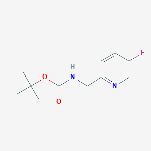 molecular formula C11H15FN2O2 B8726715 Tert-butyl (5-fluoropyridin-2-yl)methylcarbamate 