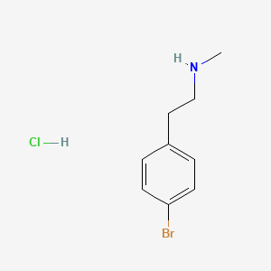 molecular formula C9H13BrClN B8726738 2-(4-Bromophenyl)-n-methylethanamine hydrochloride 