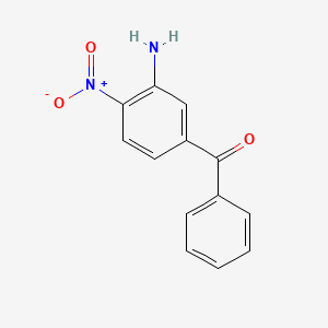 molecular formula C13H10N2O3 B8726869 (3-Amino-4-nitrophenyl)(phenyl)methanone 