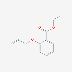 molecular formula C12H14O3 B8726964 Benzoic acid, 2-(2-propenyloxy)-, ethyl ester CAS No. 61493-61-6