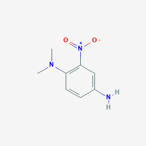 molecular formula C8H11N3O2 B8726983 4-(Dimethylamino)-3-nitroaniline 