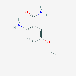 2-Amino-5-propoxybenzamide