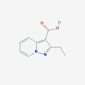molecular formula C10H10N2O2 B8727103 2-Ethylpyrazolo[1,5-a]pyridine-3-carboxylic acid 