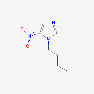 molecular formula C7H11N3O2 B8727110 1-n-Butyl-5-nitroimidazole 