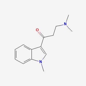 3-(Dimethylamino)-1-(1-methyl-1H-indol-3-yl)propan-1-one