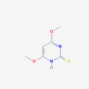 B087274 4,6-Dimethoxy-2-mercaptopyrimidine CAS No. 57235-35-5