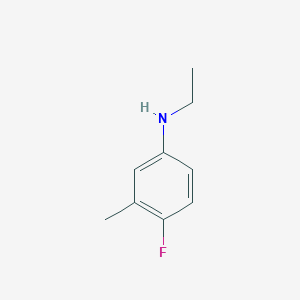 N-ethyl-4-fluoro-3-methylaniline