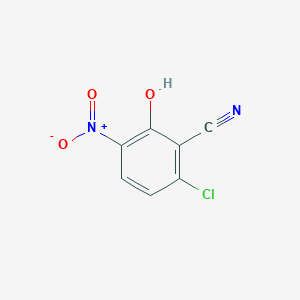 6-chloro-2-hydroxy-3-nitrobenzonitrile