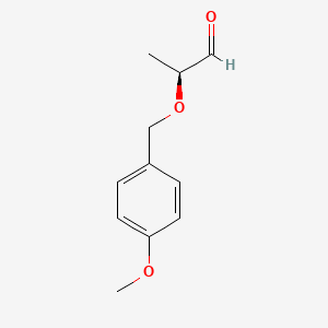 (S)-2-((4-methoxybenzyl)oxy)propanal