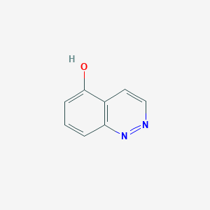 molecular formula C8H6N2O B8727666 Cinnolin-5-OL CAS No. 100949-04-0