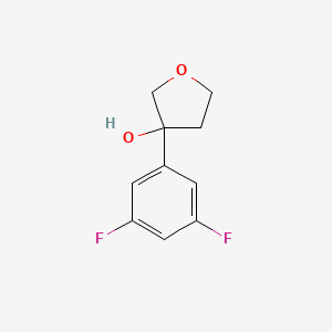 molecular formula C10H10F2O2 B8727702 3-(3,5-Difluorophenyl)tetrahydrofuran-3-ol 