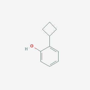 molecular formula C10H12O B8727746 2-Cyclobutylphenol 