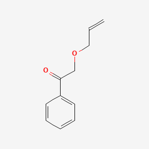 molecular formula C11H12O2 B8727785 1-Phenyl-2-(2-propenyloxy)ethanone 