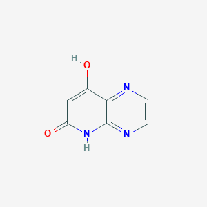 molecular formula C7H5N3O2 B8728022 8-Hydroxy-5H-pyrido[2,3-B]pyrazin-6-one 